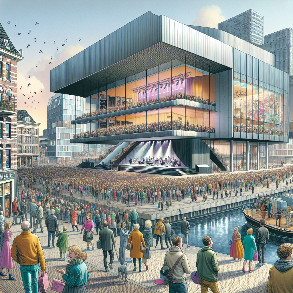 Mensen genieten van live muziek